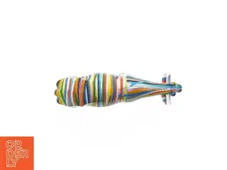 Farverig ko fra cowparade. Large. (str. 31 cm)