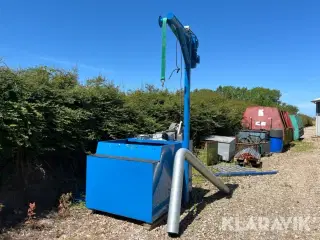 Prøvetank til påhængsmotor med kran