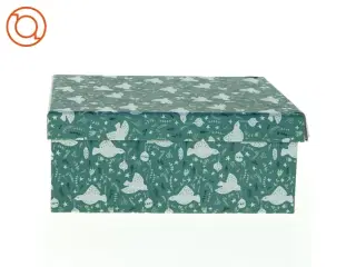 Opbevaringsæske med dyremotiver (str. 20 x 13 x 8 cm)