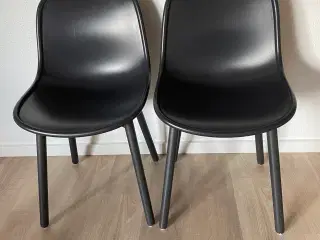 Sorte Hay spisebordsstole