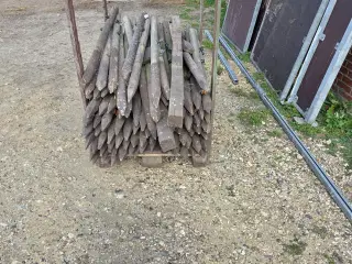 Træ pæle
