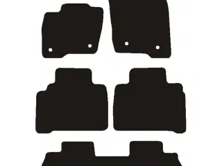 Måtter Ford Galaxy 2010-, 5 pers.