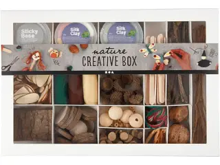 DIY Kreativ Sæt - Naturmaterialer til Leg og Læring