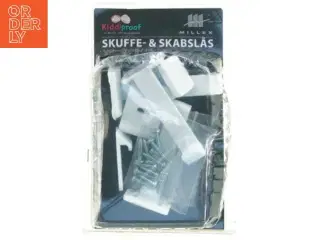 Skuffe- & skabslås fra Millex (str. 16 x 9 cm)