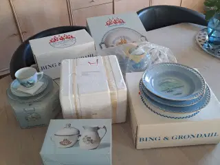 Danmarksstellet komplet til 12 personer