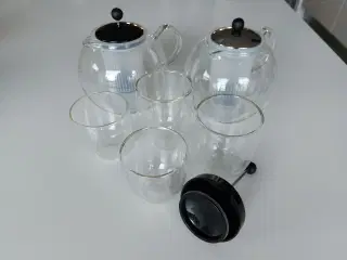 Bodum tekander og teglas