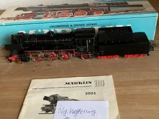 Marklin 3005 BR 23014 Analog Kører Fint H0. Brugt.