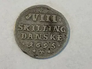 8 Skilling 1695 Glückstadt