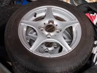 4x100 alufælge sælges 