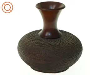 Vintage Hånddrejet Blackboy Træ Vase fra Piers O&#39;Shea, Albany Australien (str. 10 x 11 cm)