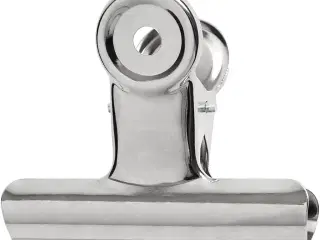 Sølv Metalklemmer 7,5 cm - 6 stk. til Organisering