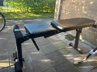 Træningsbænk med justering