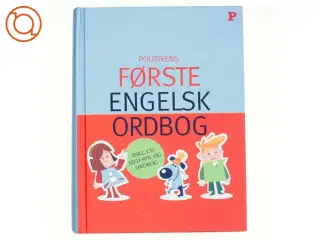 Første Engelsk Ordbog. (Bog)