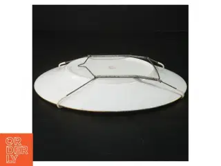 Håndmalet porcelænsplatte (str. 23 cm)