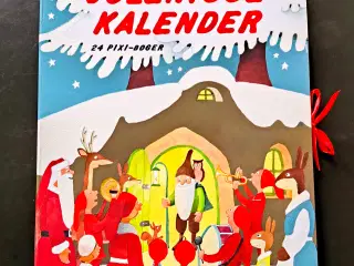 Pixi Julenisse Kalender med 24 pixi bøger.