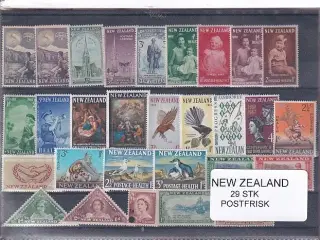 New Zealand Samling - 29 Stk. Postfrisk