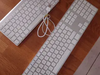 2 stk Apple tastatur 