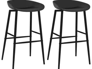 Barstole 2 stk. sort
