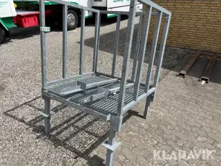 Rapo cylinderstativ  galvaniseret