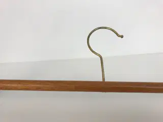 Retro bøjle / ophæng i teak og messing