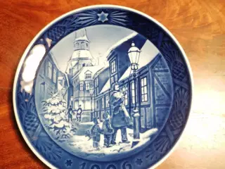 Royal Copenhagen juleplatte 1996
