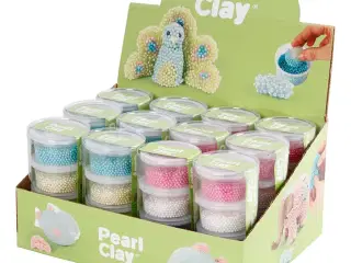 Pearl Clay®, ass. farver, 12sæt/ 1 pk.