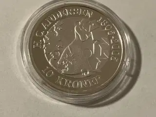 10 Kroner HC Andersen "Snedronningen" 1 oz Sølvmønt