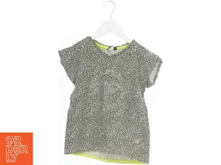 Leopardprint T-shirt med glittermotiv fra Hummel (str. 128)