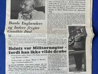Avis - B.T.  - 19. Februar 1943 - Gøbbels bebuder Offensiv