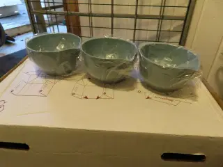 3 stk. margrethe skåle, RUSTI 750 ml.