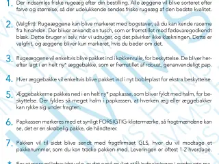 Blålægger RUGEÆG