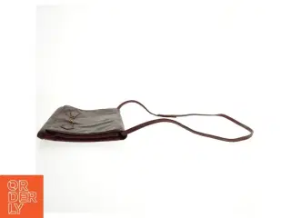 Læder skuldertaske (str. 27,5x19 cm)