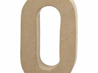 Tal, 0, H: 20,4 cm, B: 11,7 cm, tykkelse 2,5 cm, 1 stk.