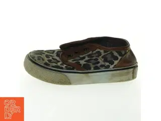 Leopardmønstrede slip-on sneakers fra Vans (str. 22)