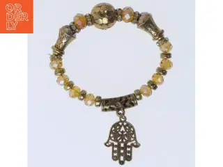Armbånd med dekorativ vedhæng (str. Ø 7 cm)