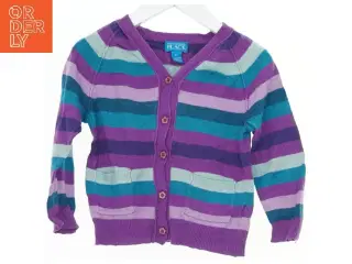 Strikket cardigan med striber fra Palace (str. 98)