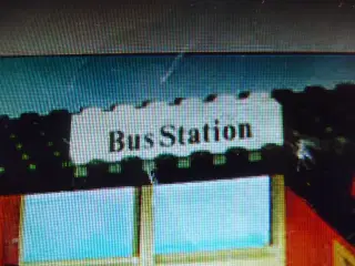 lego Bus Station 379 lego klodser med klistermærke
