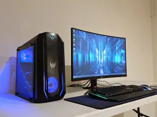 RTX 3060 Gamer Pc +27" 165Hz Gamer Skærm