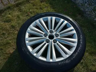 18" alufælge 5x120 nye Goodyear Eagle 245-45-18