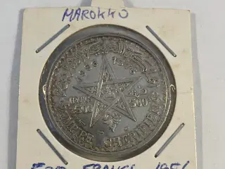 500 Francs Marocco 1956