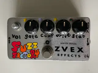 Guitar Pedal ZVEX, FUZZ FACTORY den vildeste ped