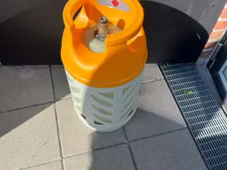 Gasflaske letvægt inkl. gad