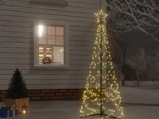 Kegleformet juletræ 70x180 cm 200 LED'er varmt hvid
