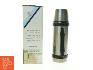 Termoflaske i rustfrit stål med original kasse (str. 1 liter)
