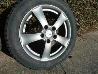 Fælge med pigdæk 16 tommer