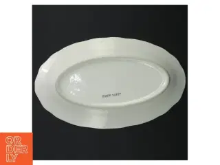 Hvid porcelænsskål