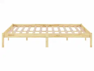 Sengeramme 120x200 cm massivt fyrretræ