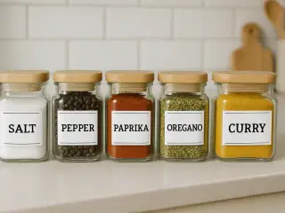 Engelske Krydderimærkater / Spice Labels
