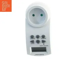 Digital timer stikkontakt fra Sartano (str. 13x6 cm)