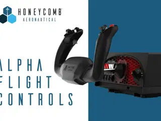 Honeycomb Alpha & Bravo + Thrustmaster Rudder